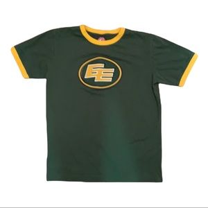 CFL Edmonton Eskimos Football Jersey Tee Shirt Boys LG